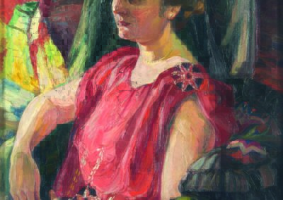 Ella Borkmann, Öl auf Leinwand, 1926/27