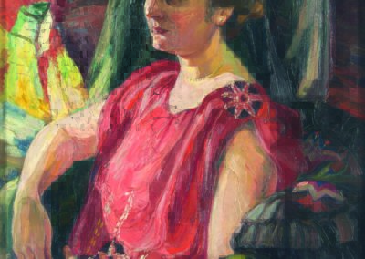 Ella Borkmann, Öl auf Leinwand, 1926/27
