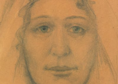 Porträt, Bleistift, o.J.